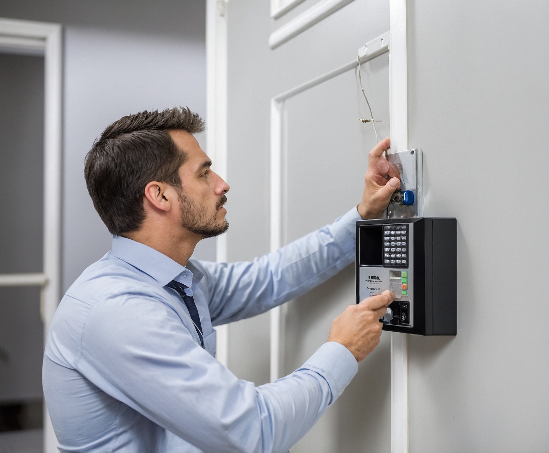 Cerradura de seguridad modernizada para hogar o empresa